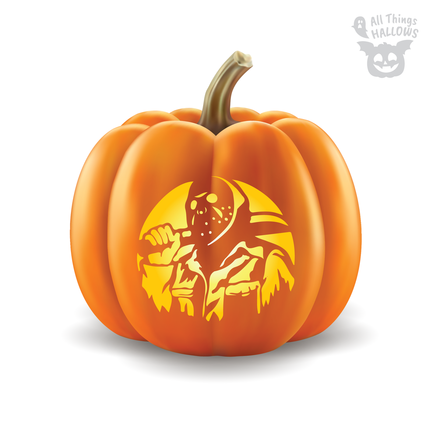 Horror Movie Pumpkin Stencils