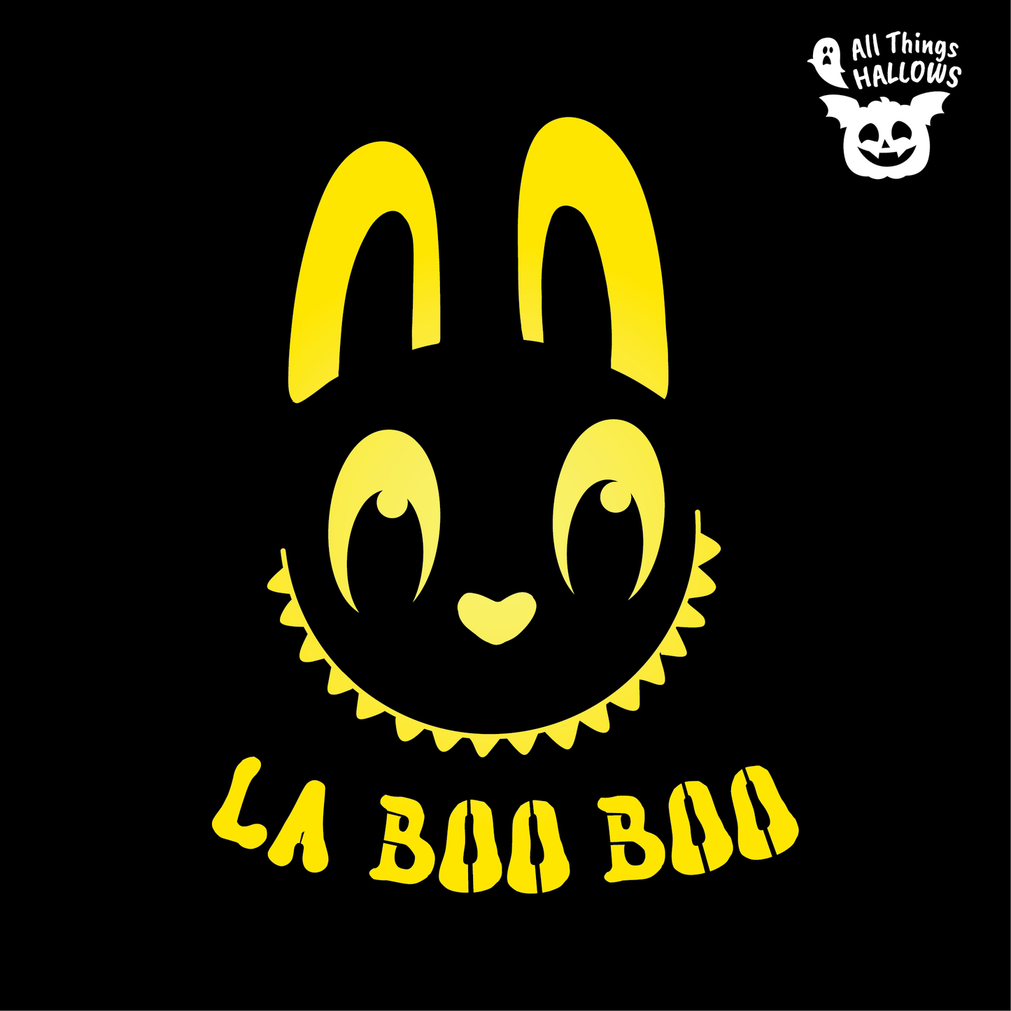 La Boo Boo Pumpkin Stencil