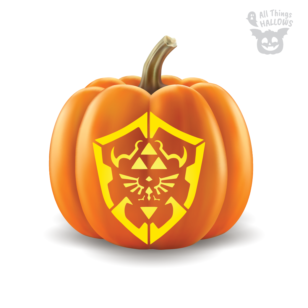 Legend of Zelda Pumpkin Stencil