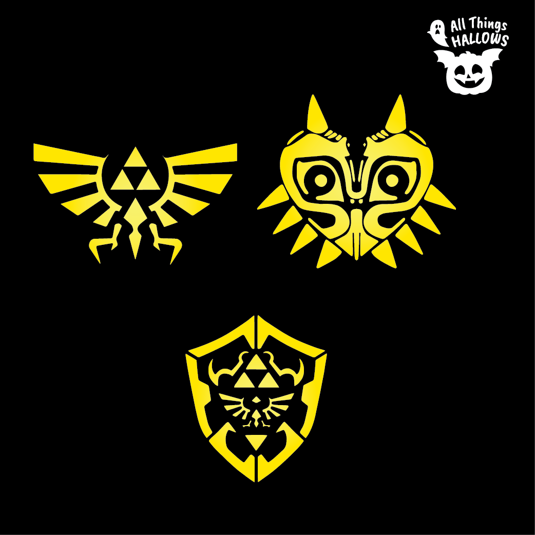 Legend of Zelda Pumpkin Stencil