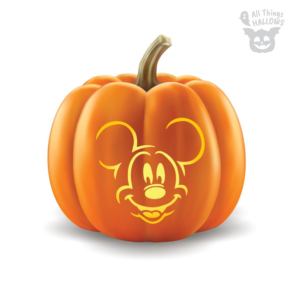 On sale Disney Mickey Mouse Cutout Pumpkin