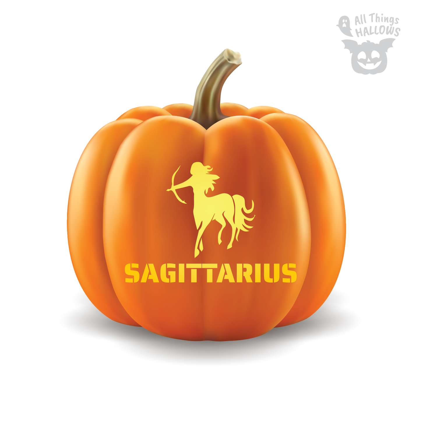 Sagittarius Pumpkin Stencil