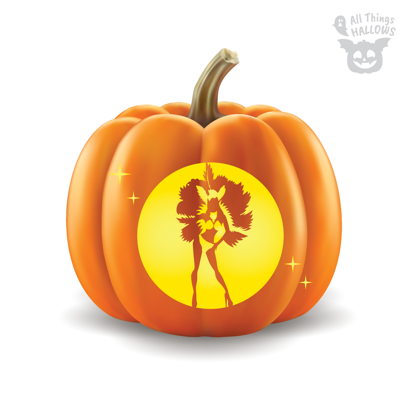 The Life of a Showgirl Pumpkin Stencil (Taylor Swift 2025 New Album)