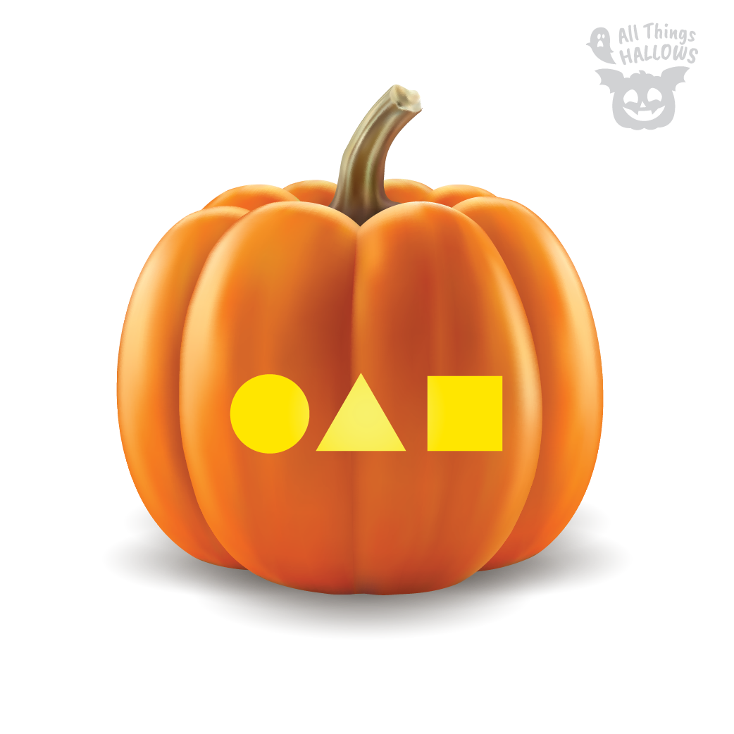 Squid Game Pumpkin Stencil