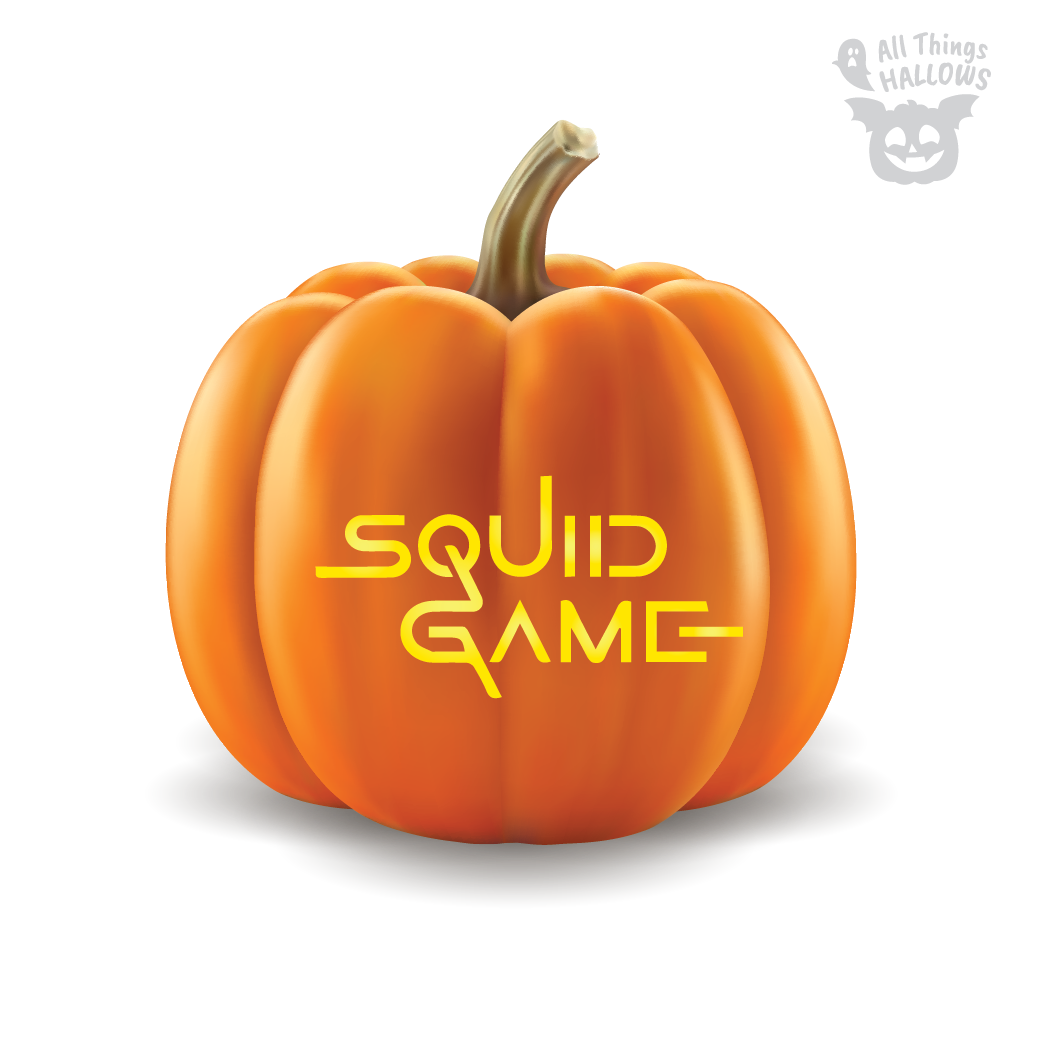 Squid Game Pumpkin Stencil