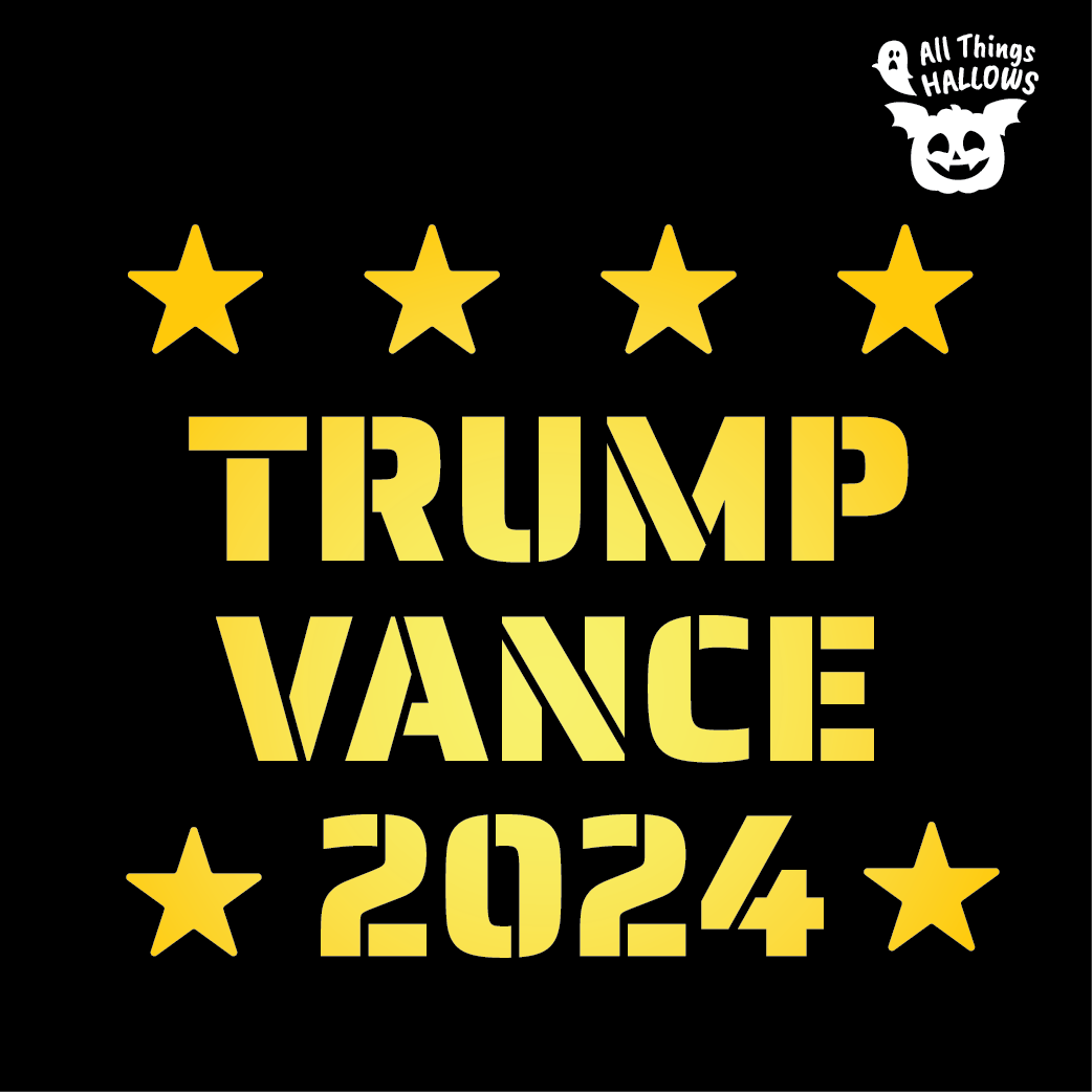 Trump Vance Pumpkin Stencil