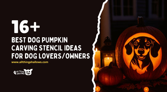 16+ Best Dog Pumpkin Carving Stencil Ideas For Dog Lovers/Owners