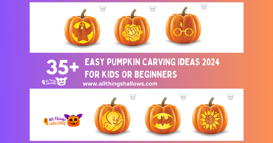 35+ Easy Pumpkin Carving Ideas 2024 For Kids or Beginners