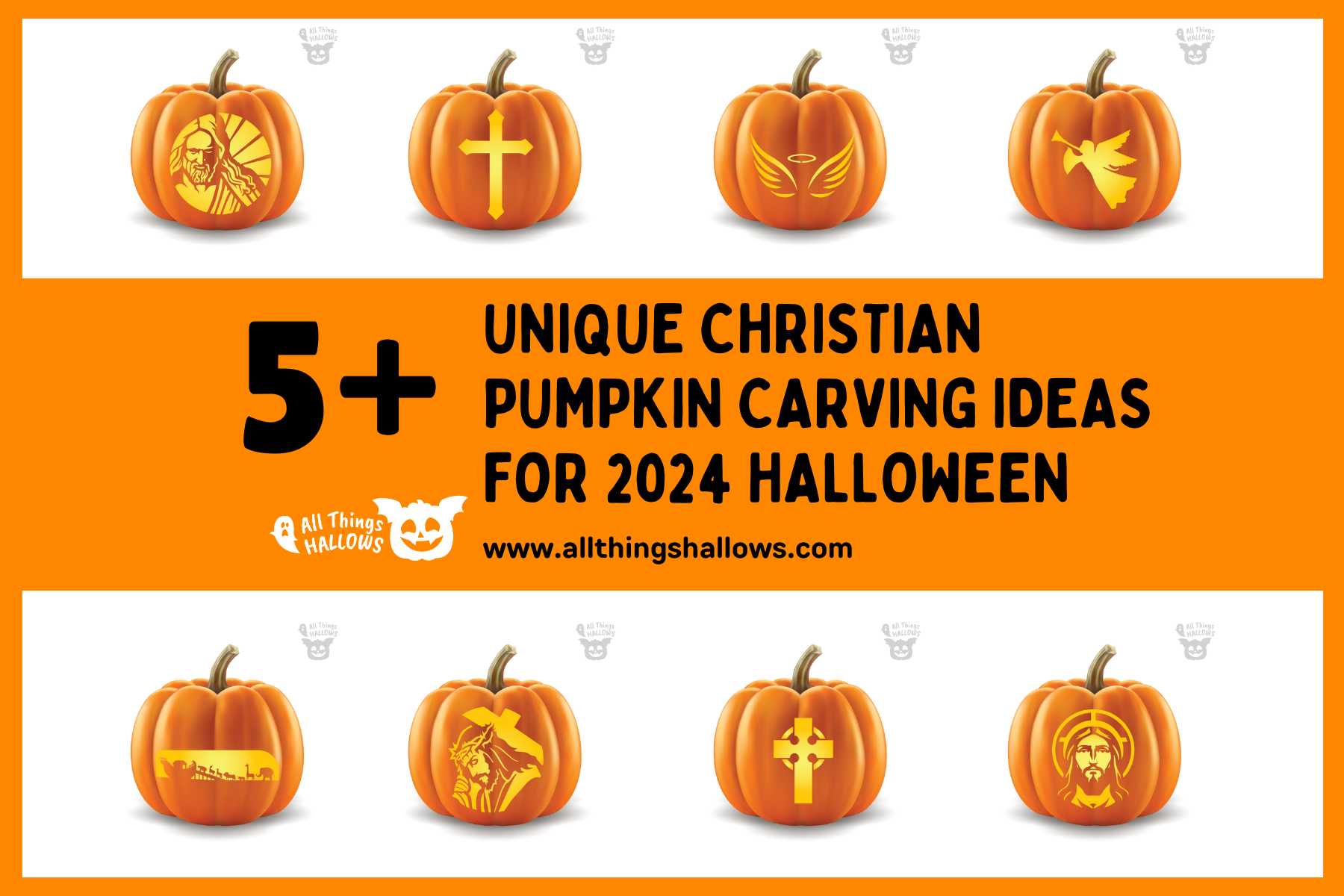 5+ Religious Christian Pumpkin Carving Ideas For 2024 Halloween ...