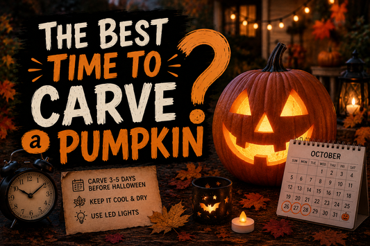 The Best Time To Carve a Pumpkin 