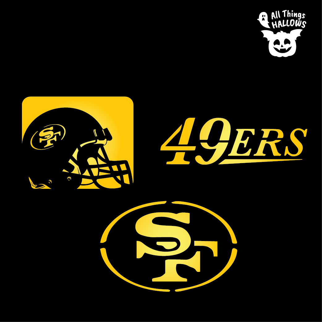 SF 49ers Pumpkin Stencil