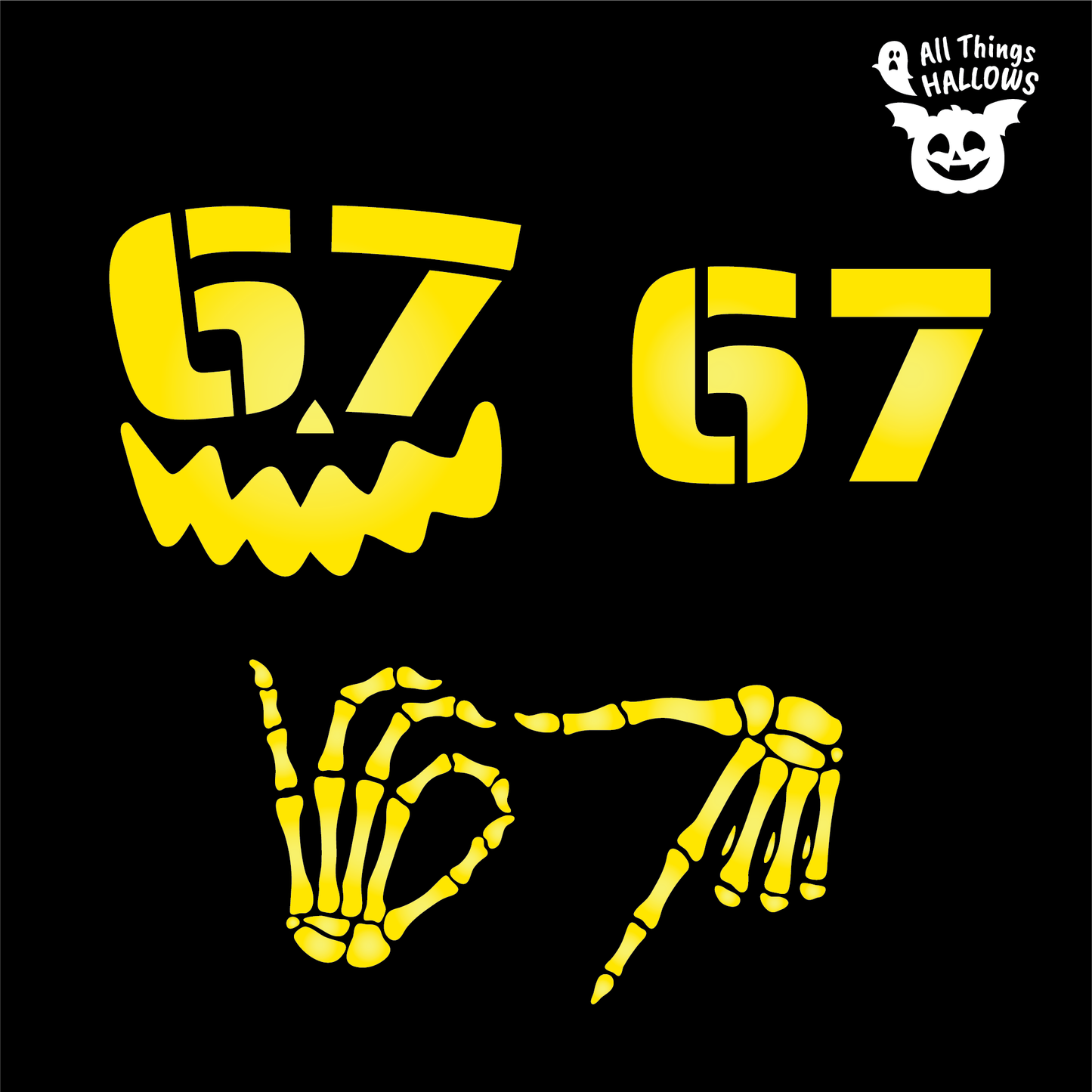 6 7 Pumpkin Stencil