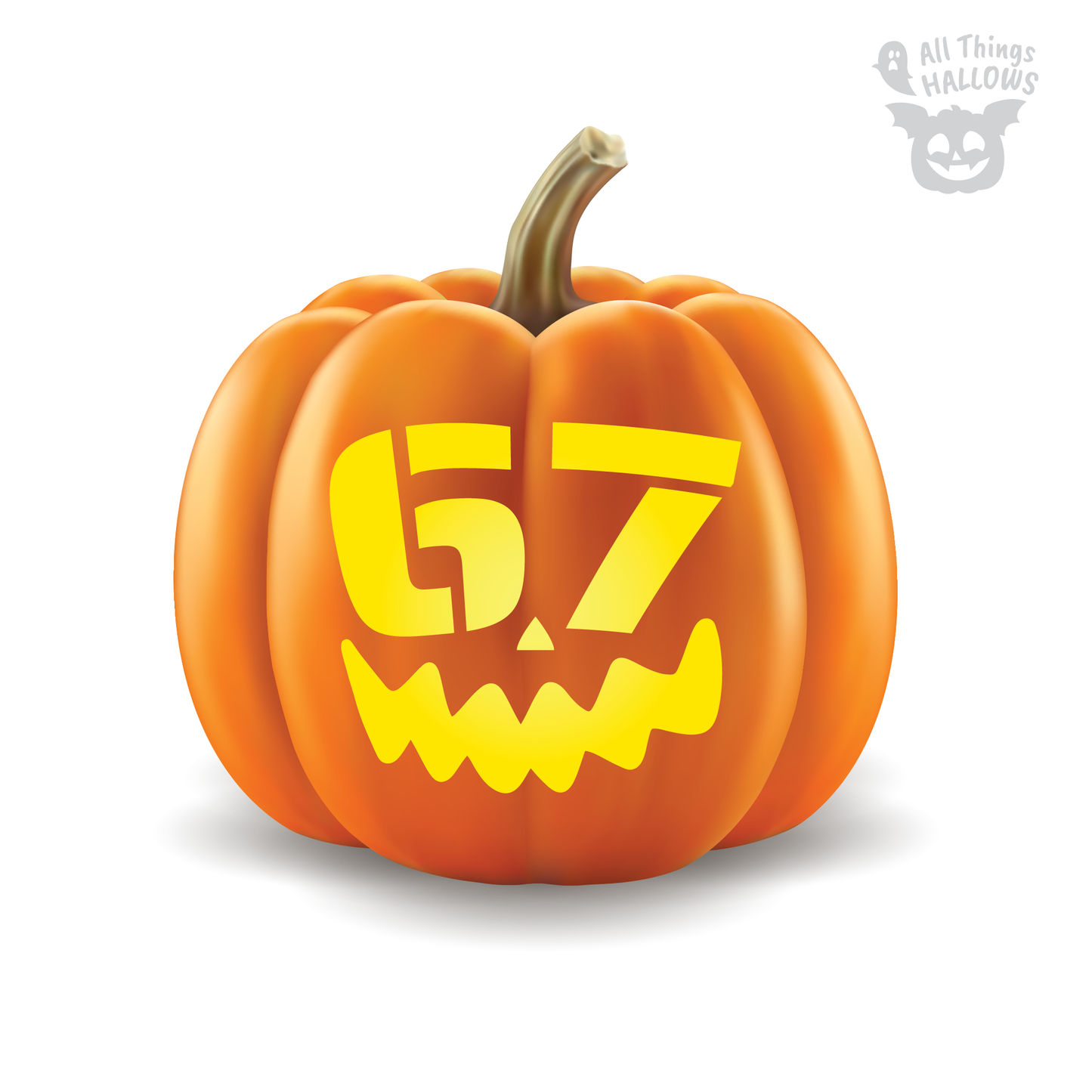 6 7 Pumpkin Stencil