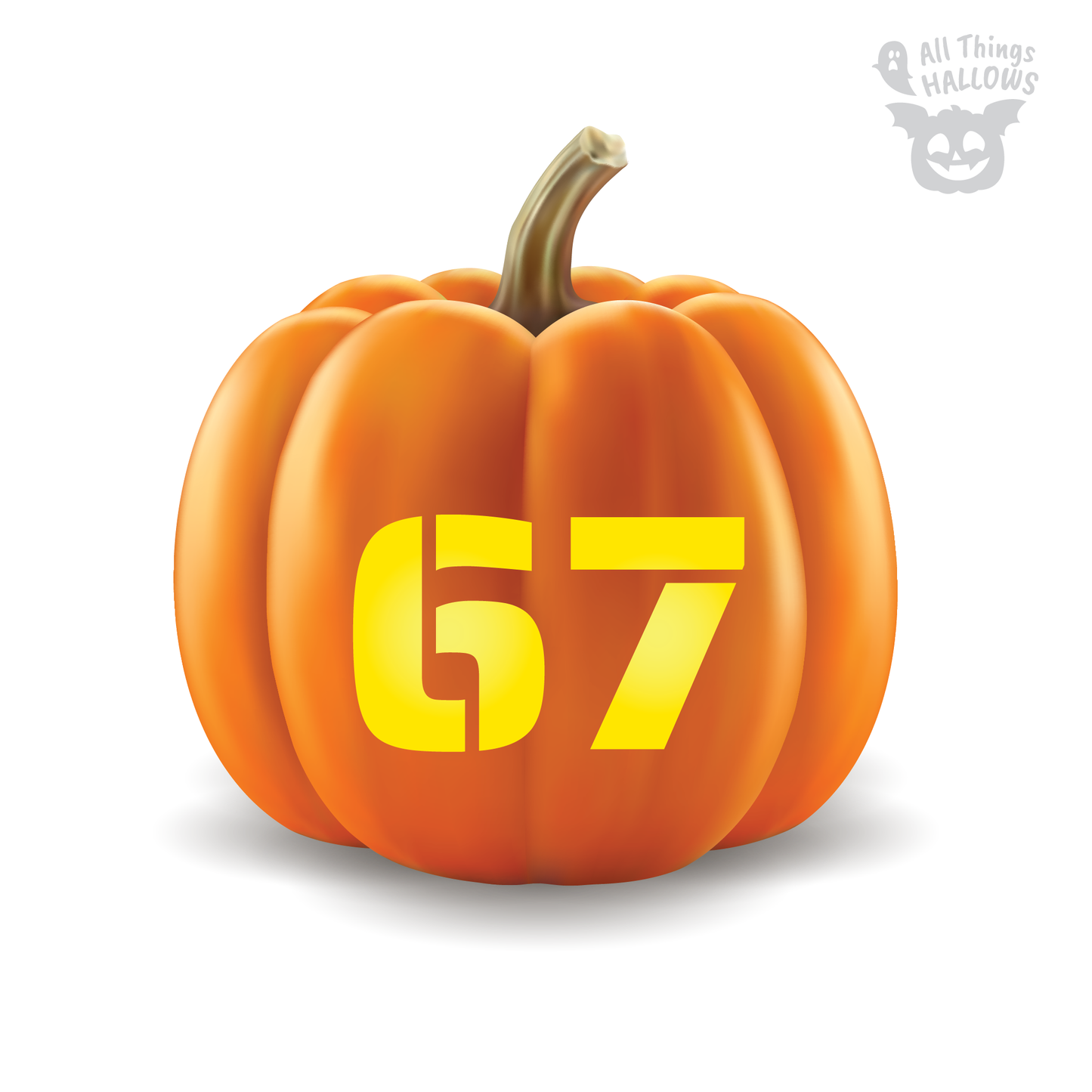 6 7 Pumpkin Stencil