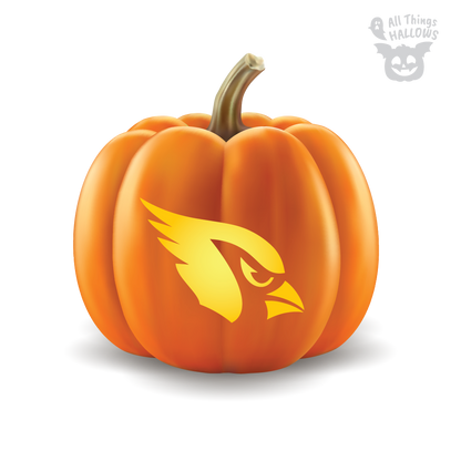 Arizona Cardinals Pumpkin Stencil