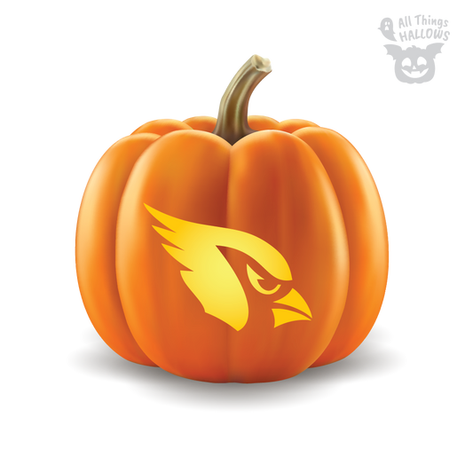 Arizona Cardinals Pumpkin Stencil