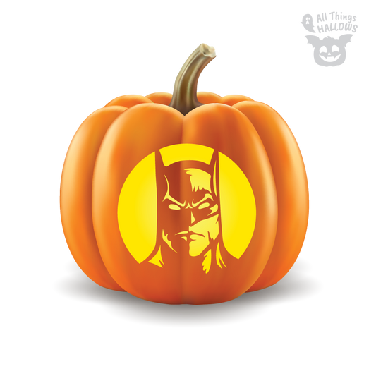 Batman Pumpkin Stencil