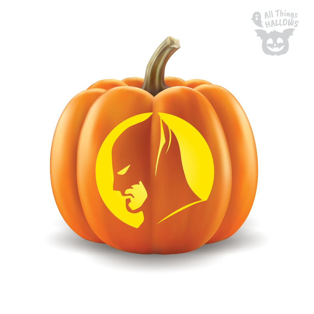 Batman Pumpkin Stencil