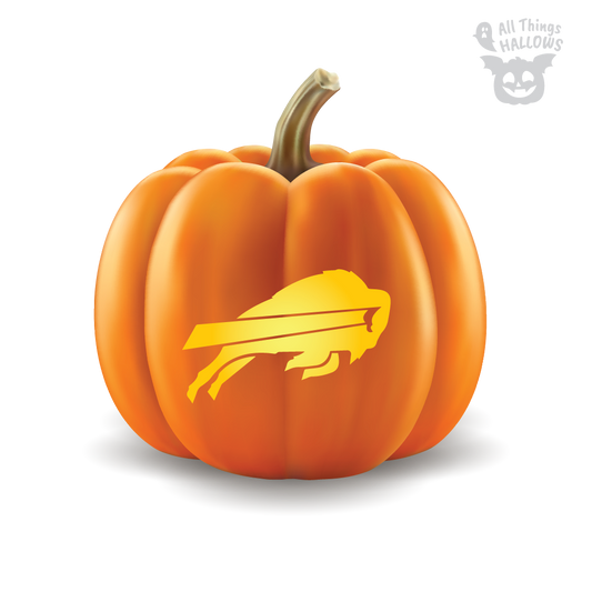 Buffalo Bills Pumpkin Stencil