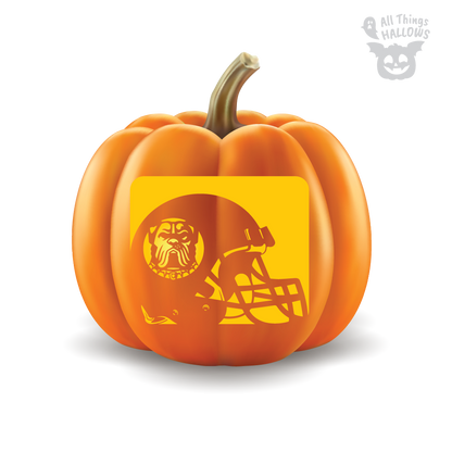 Cleveland Browns Pumpkin Stencil