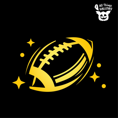 Football Pumpkin Stencil