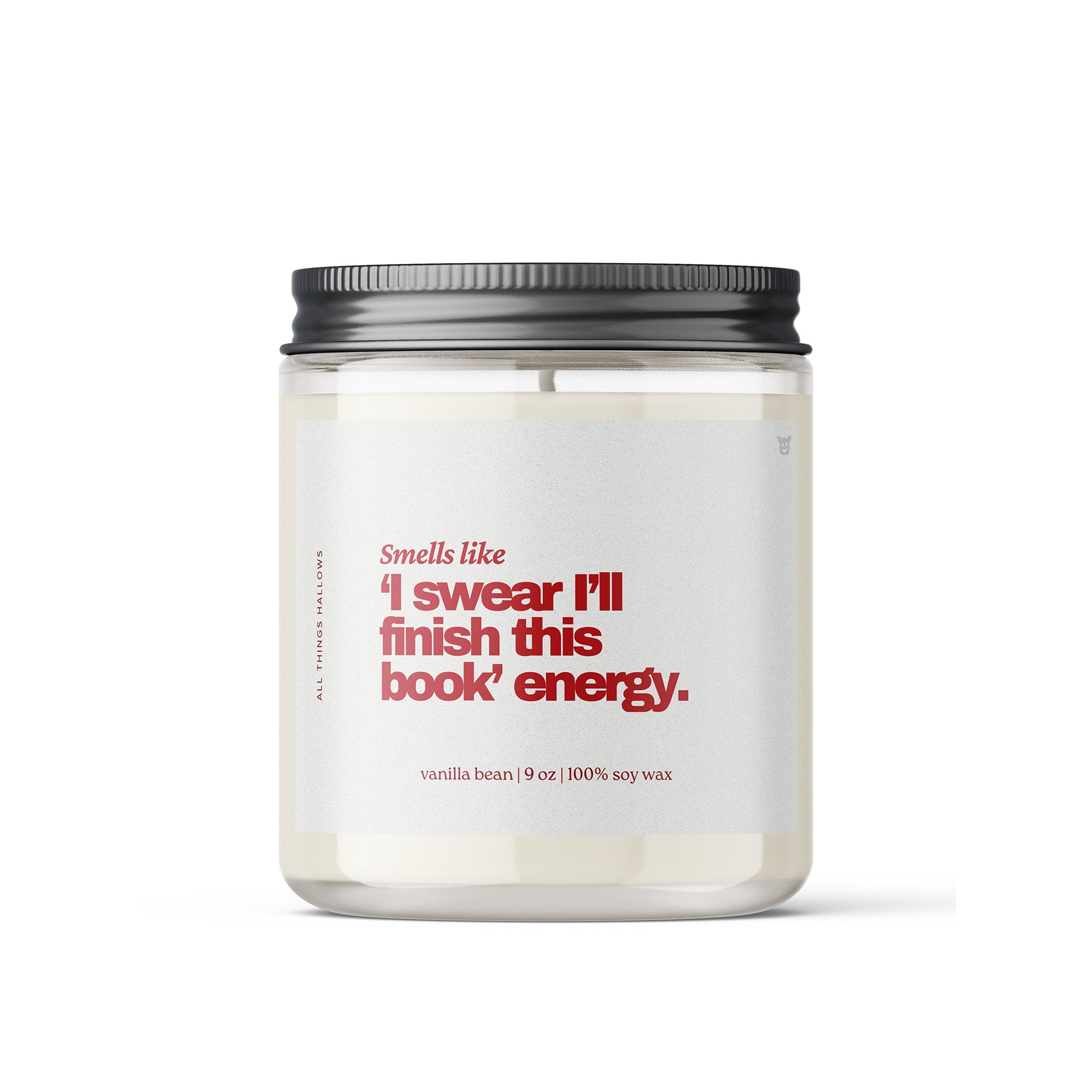 Halloween Candle for Book Lovers