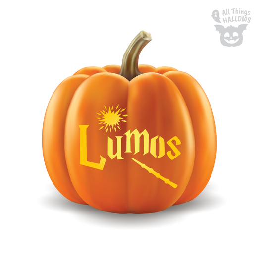 Lumos Pumpkin Stencil