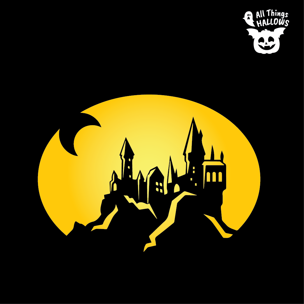 Hogwarts Pumpkin Stencil