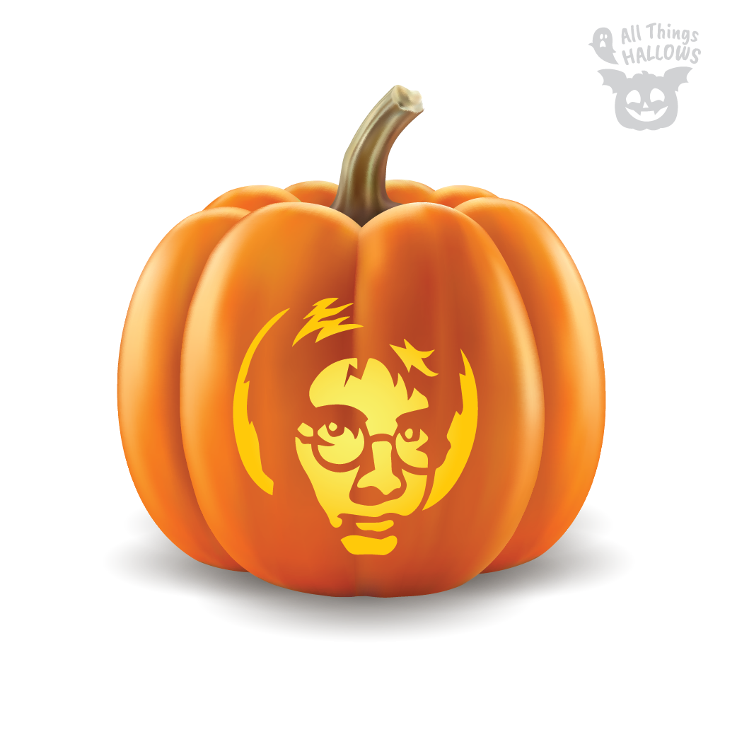 Harry Potter dermoplast Pumpkin Stencil harry-potter-dermoplast-pumpkin-stencil