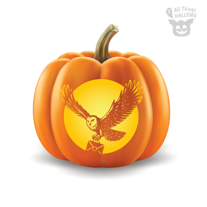 Hedwig Pumpkin Stencil