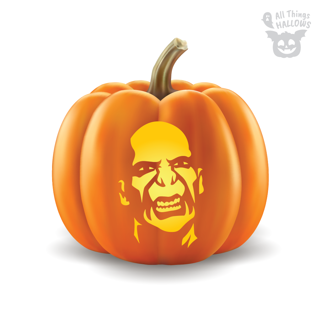 Voldemort Pumpkin Stencil