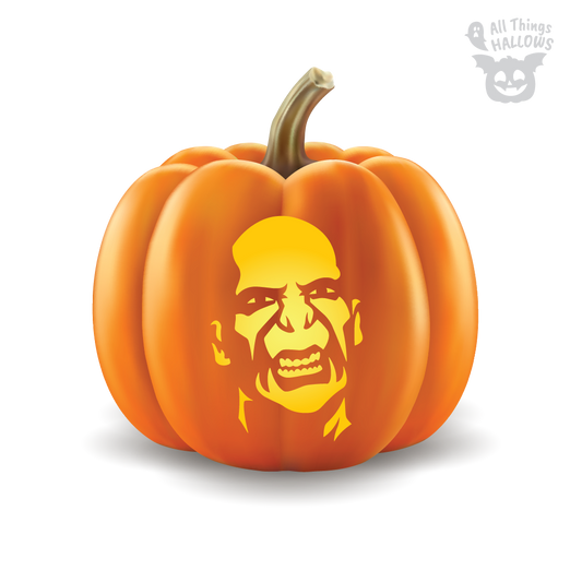 Voldemort Pumpkin Stencil