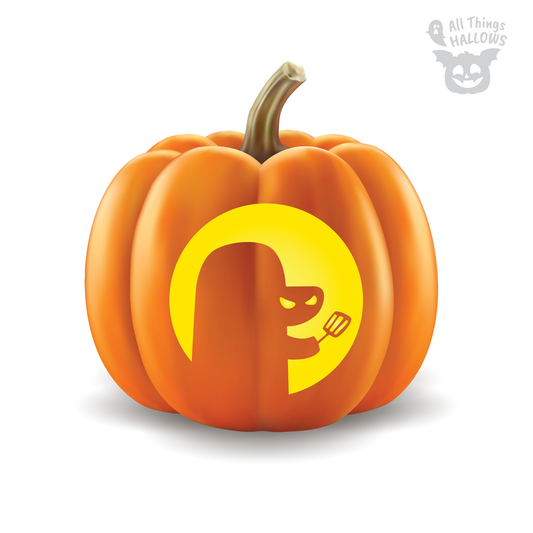 Hash Slinging Slasher Pumpkin Stencil