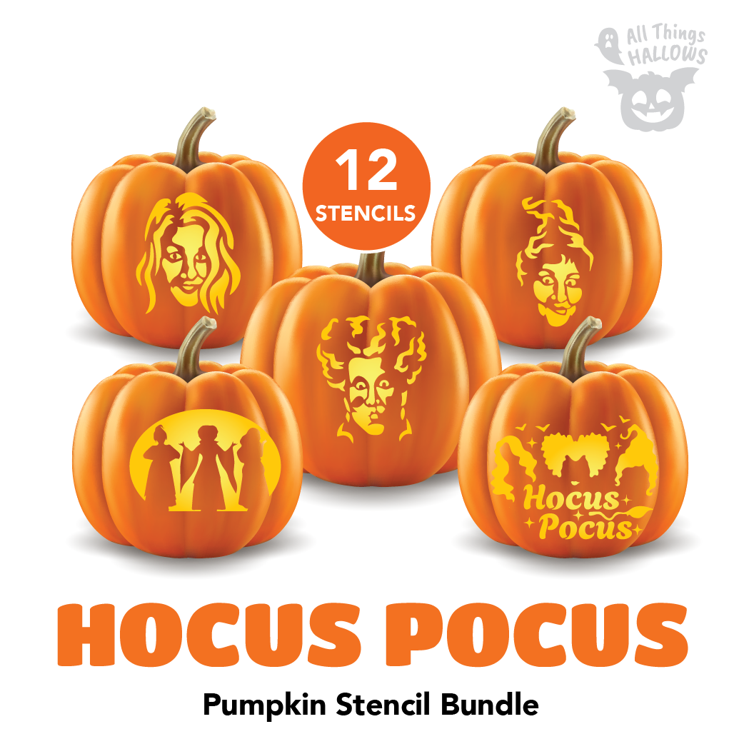 Hocus Pocus Pumpkin Stencil