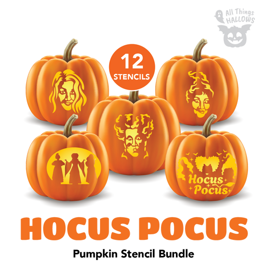Hocus Pocus Pumpkin Stencil