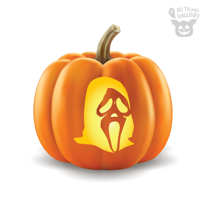 Horror Movie Pumpkin Stencils