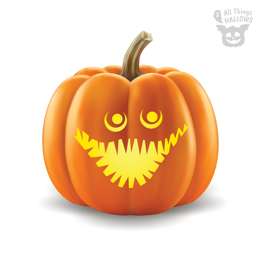 Huggy Wuggy Pumpkin Stencil
