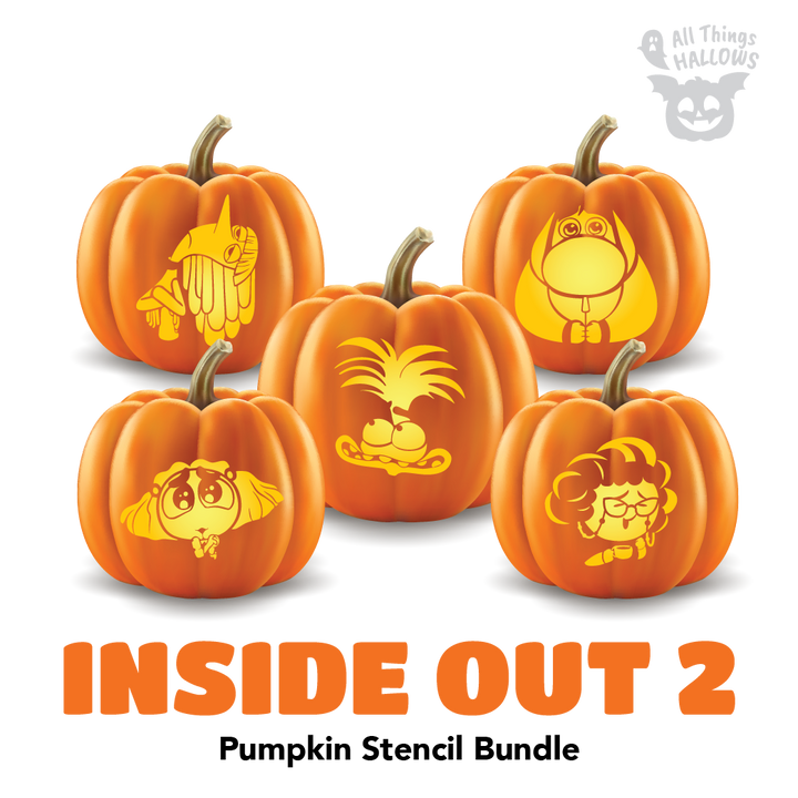 300 Pumpkin Carving Stencils Patterns Template Ideas For Halloween envy-inside-out-wikia-fandom