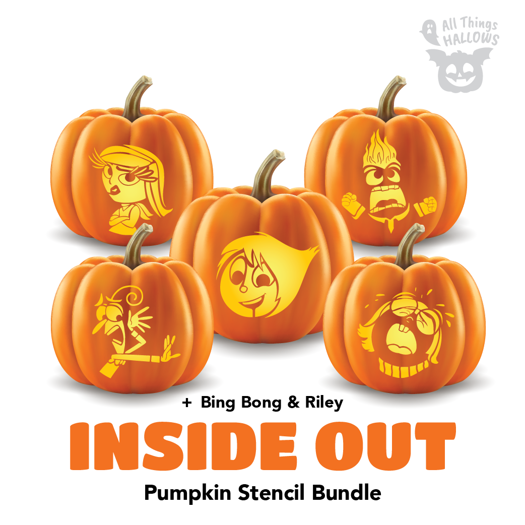 Inside Out Pumpkin Stencil Bundle