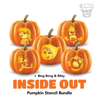Inside Out Pumpkin Stencil Bundle