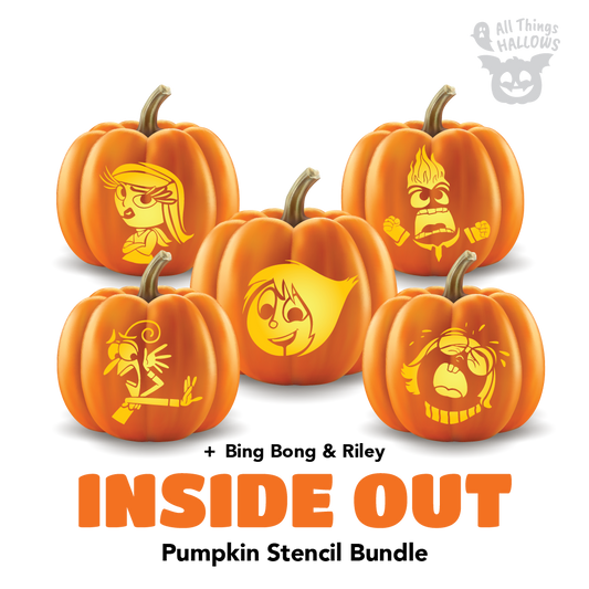 Inside Out Pumpkin Stencil Bundle