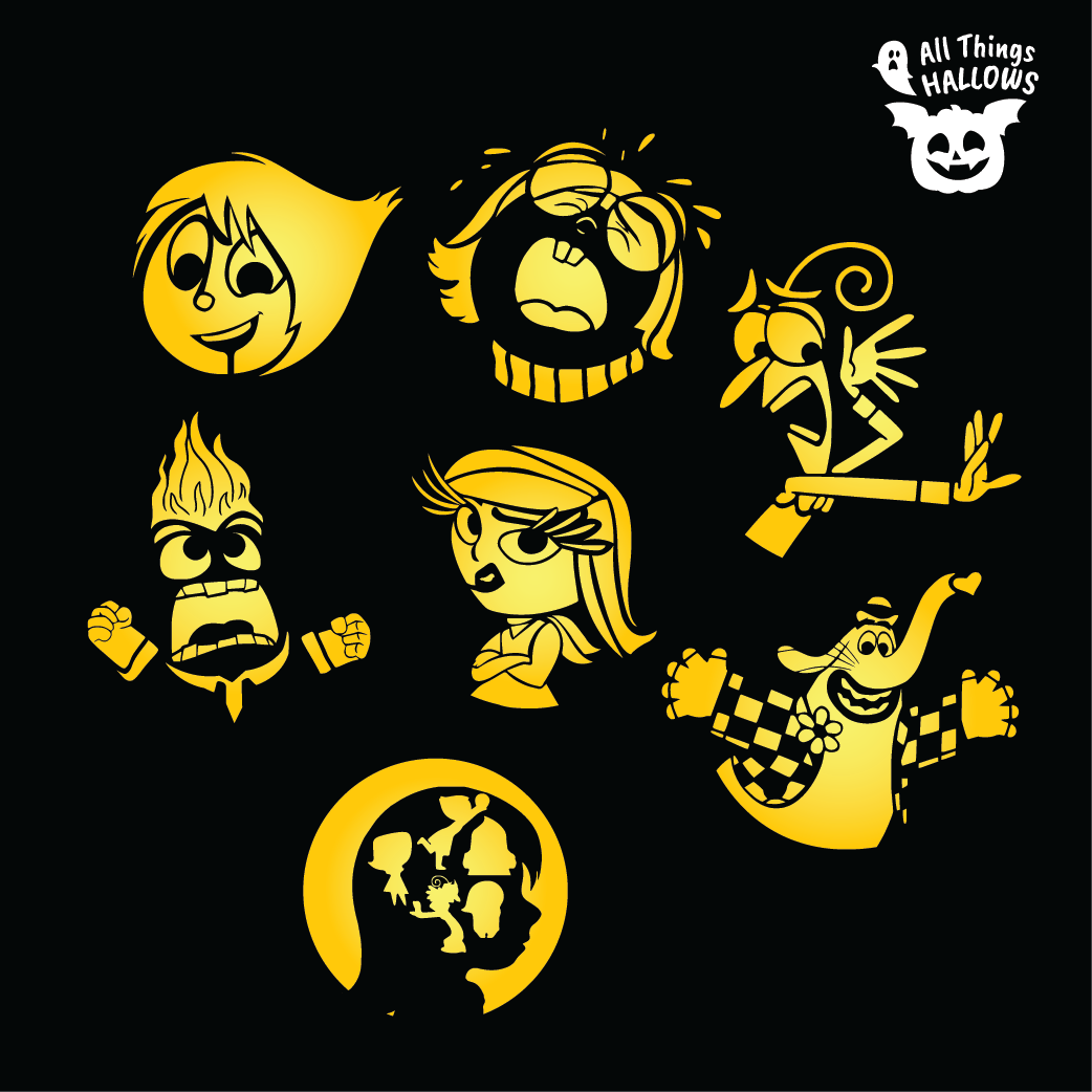 Inside Out Pumpkin Stencil Bundle