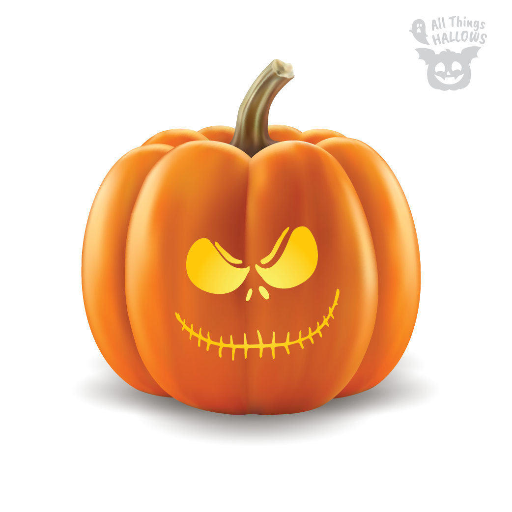 Jack Skellington Pumpkin Stencil