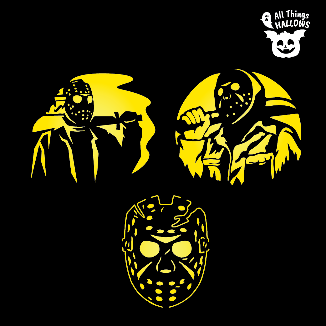 Jason Voorhees Pumpkin Stencil Allthingshallows AllThingsHallows jason-voorhees-pumpkin-stencil-allthingshallows-allthingshallows