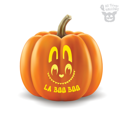 La Boo Boo Pumpkin Stencil