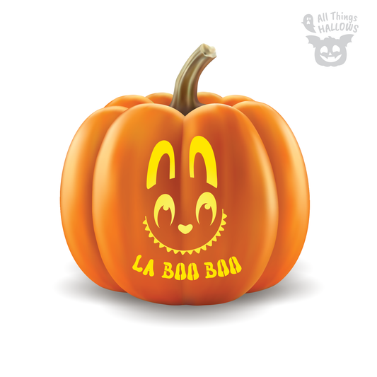 La Boo Boo Pumpkin Stencil