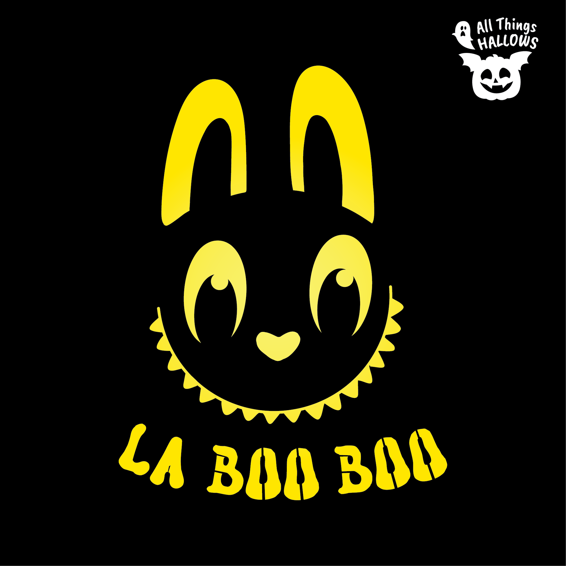 La Boo Boo Pumpkin Stencil