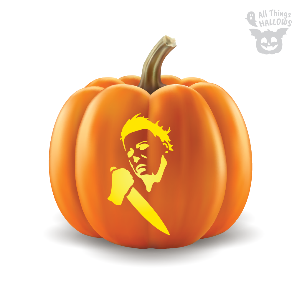 Michael Myers Pumpkin Stencil