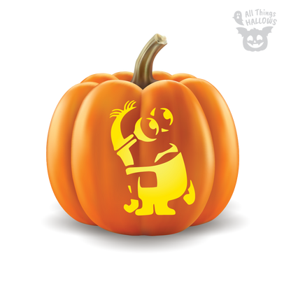 Minions Pumpkin Stencil