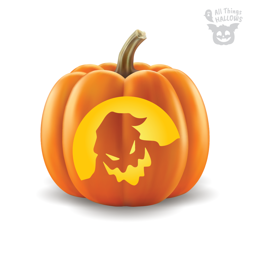 Oogie Boogie Pumpkin Stencil